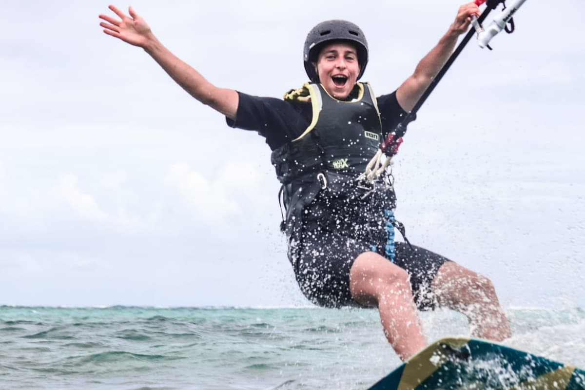 Glisse sur les eaux cristallines de Diego Suarez