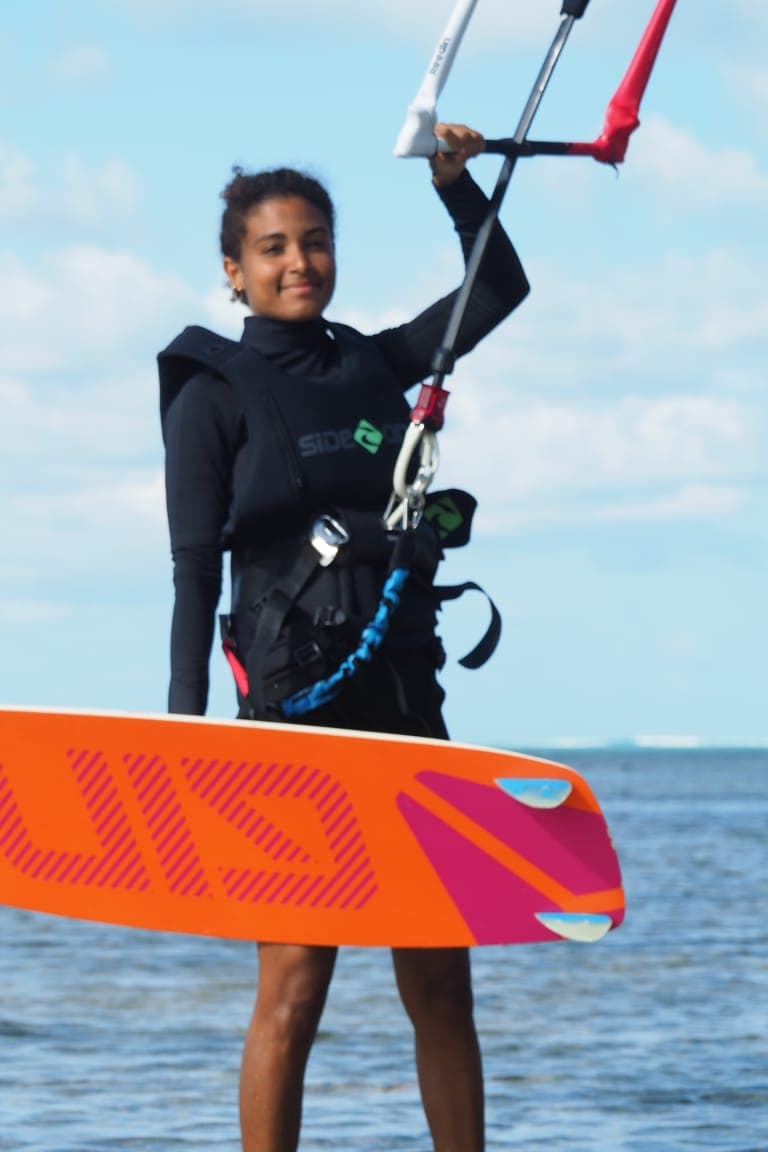 Cours de kitesurf débutant sur la Baie de Sakalava, Diego Suarez
